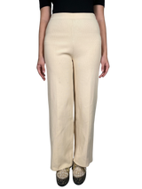 Pantalón Elasticado Beige