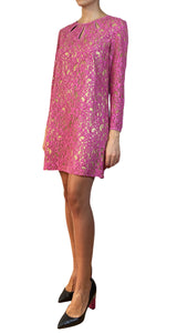 Vestido Encaje Rosado