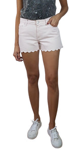 Short Denim Vuelos Rosado