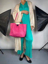 Bolso Rosado Cuero Vegano