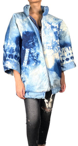 Chaqueta Denim Oversize Acolchada