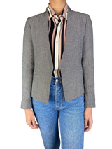 Blazer Tejido Zig Zag