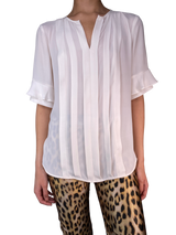 Blusa Detalles Plisados