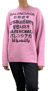 Sweater Rosado Lana