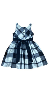 Vestido Beige Cuadros