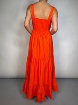 Vestido Naranja Vuelos