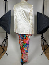 Blazer Champagne Satinado