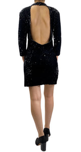 Vestido Negro Lentejuela