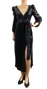Vestido Lentejuelas Negro