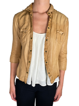 Camisa Cuero Caramel