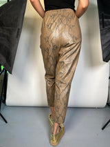 Pantalón Snake Cuero Vegano