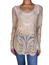 Polera Bordado Karyn Coo x Alaniz