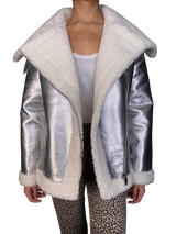 Chaqueta Pu Shine Cuero Vegano