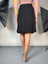 Falda Seda Plisada