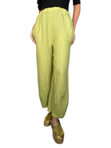 Pantalón Verde Lino