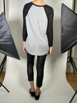 Sweater Gris / Negro