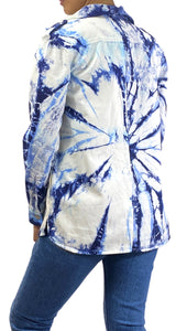 Chaqueta Denim Tie Dye