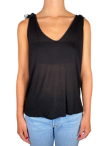 Polera Sin Mangas Lazos