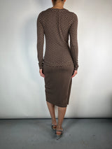 Vestido Viscosa Y Lana