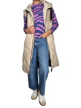 Parca Larga Sin Mangas