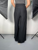 Pantalón Negro Palazzo
