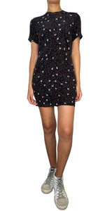 Vestido Mini Estampado Estrellas