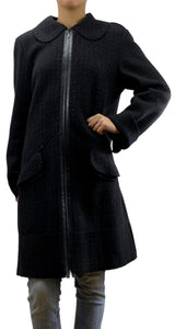 Abrigo Negro Lana
