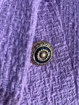 Blazer Tweed Morado