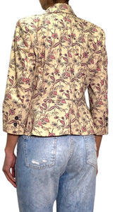 Blazer Beige Estampado