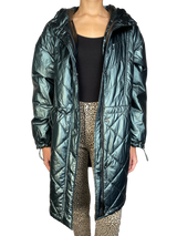 Parca Verde Metálico