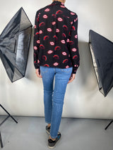 Blusa Estampada Besos