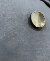 Trench Double Breasted Azul Marino