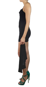 Vestido de Terciopelo Negro