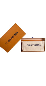 Billetera Monograma Cuero