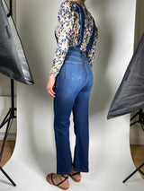 Jardinera De Jean Azul