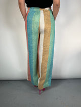 Pantalón Lino Fibras Metalizadas