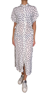 Vestido Camisero De Lunares