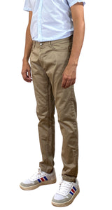 Pantalón Skinny Fit Beige