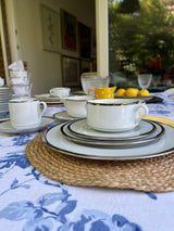 Set Platos Porcelana 12 Piezas