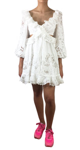 Mini Vestido Lulu Scallop