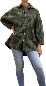 Chaqueta Denim Camuflaje