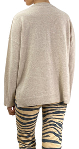 Sweater Beige Lana Merino