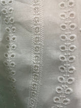 Vestido Blanco Broderie