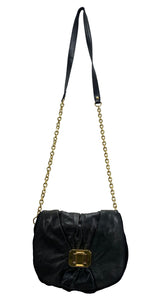 Bandolera Cuero Negra