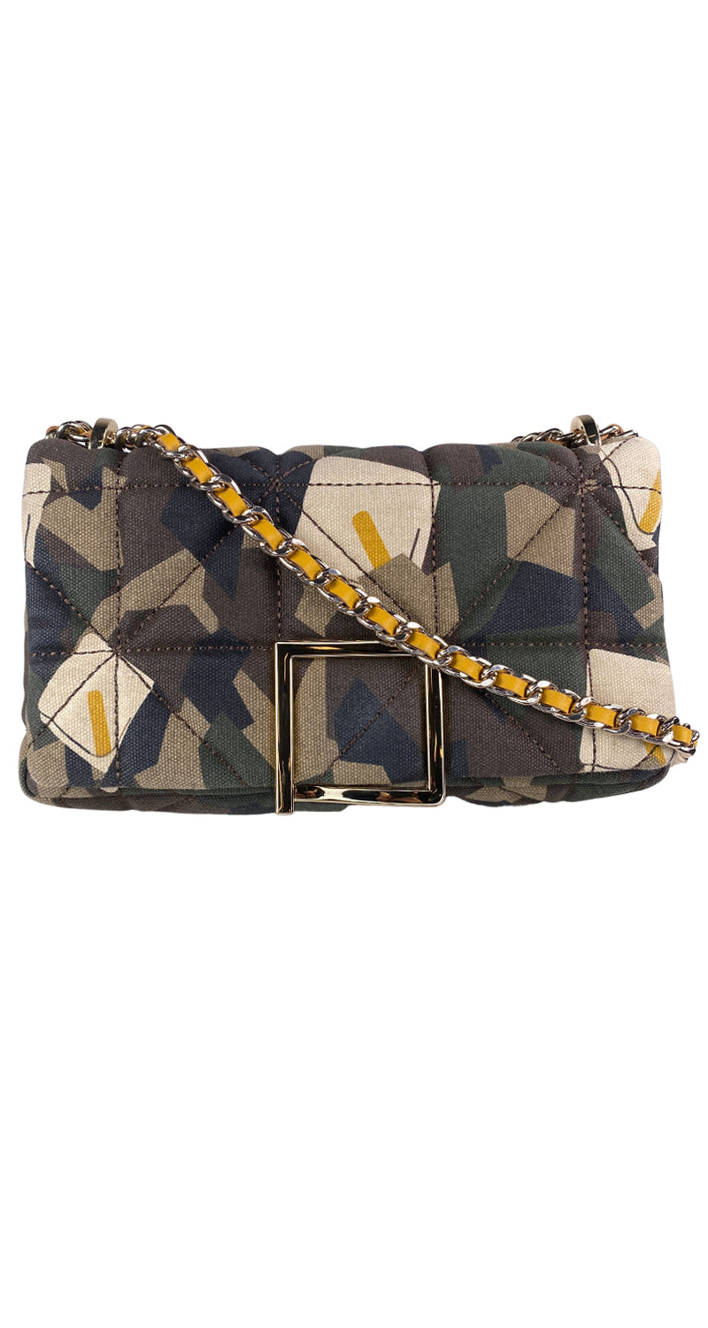 Bolso Camuflaje Purificacion Garcia Bandolera Bolsos Camuflaje