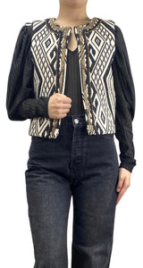 Chaqueta Tejida Mostacillas