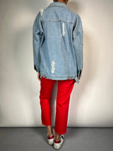 Chaqueta Denim Aplicaciones