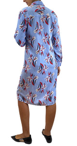 Vestido Midi Celeste