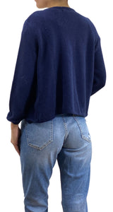 Sweater Azul Botones