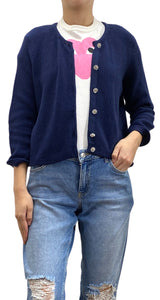Sweater Azul Botones